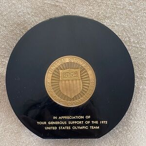 *Ultra RARE* United States Olympic Committee Commemorative Plaque